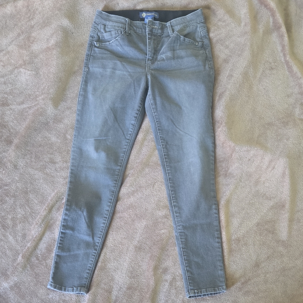 Democracy Gray‎ Skinny Jeans Modern Fit Size 6 J41